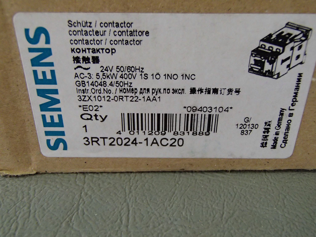 SIEMENS 3RT2024-1AC20