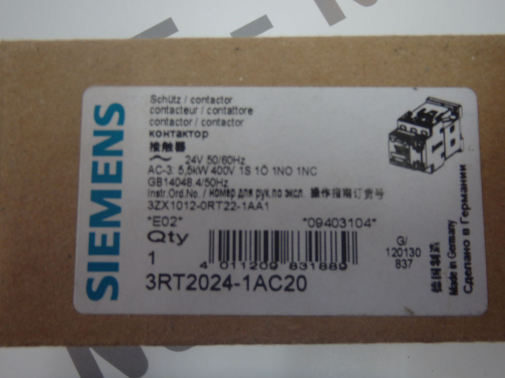 SIEMENS 3RT2024-1AC20