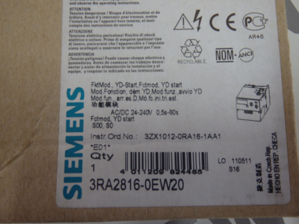 SIEMENS 3RA2816-0EW20