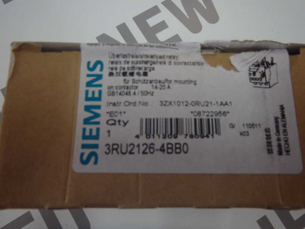 SIEMENS 3RU2126-4BB0