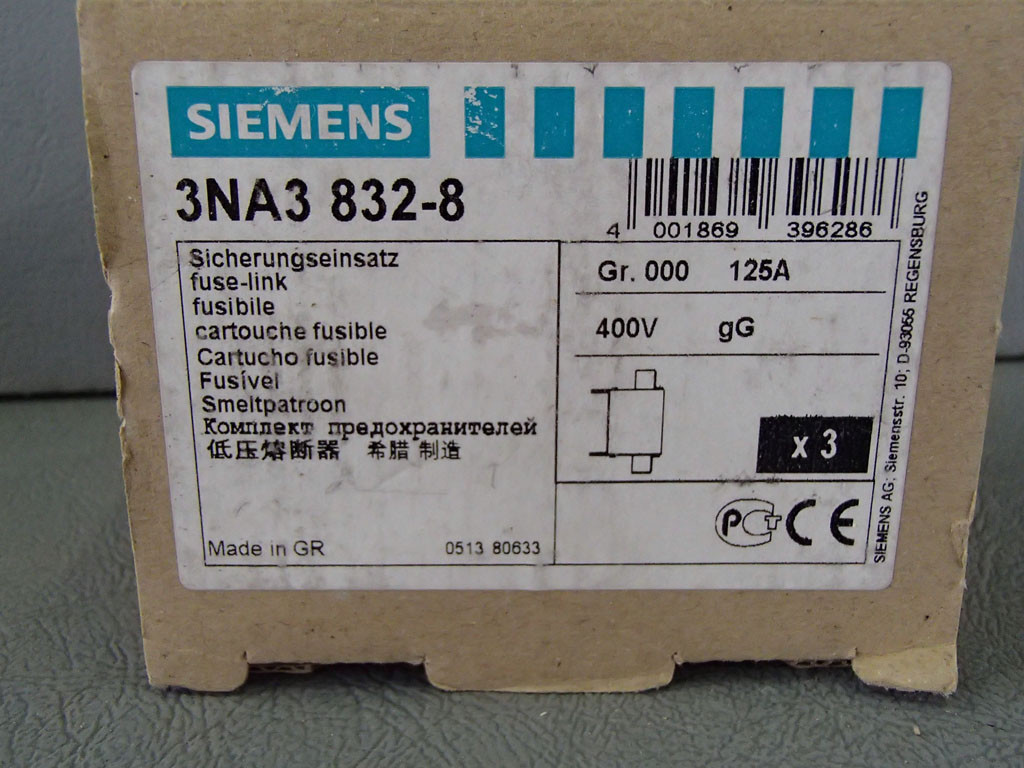 SIEMENS 3NA3832-8