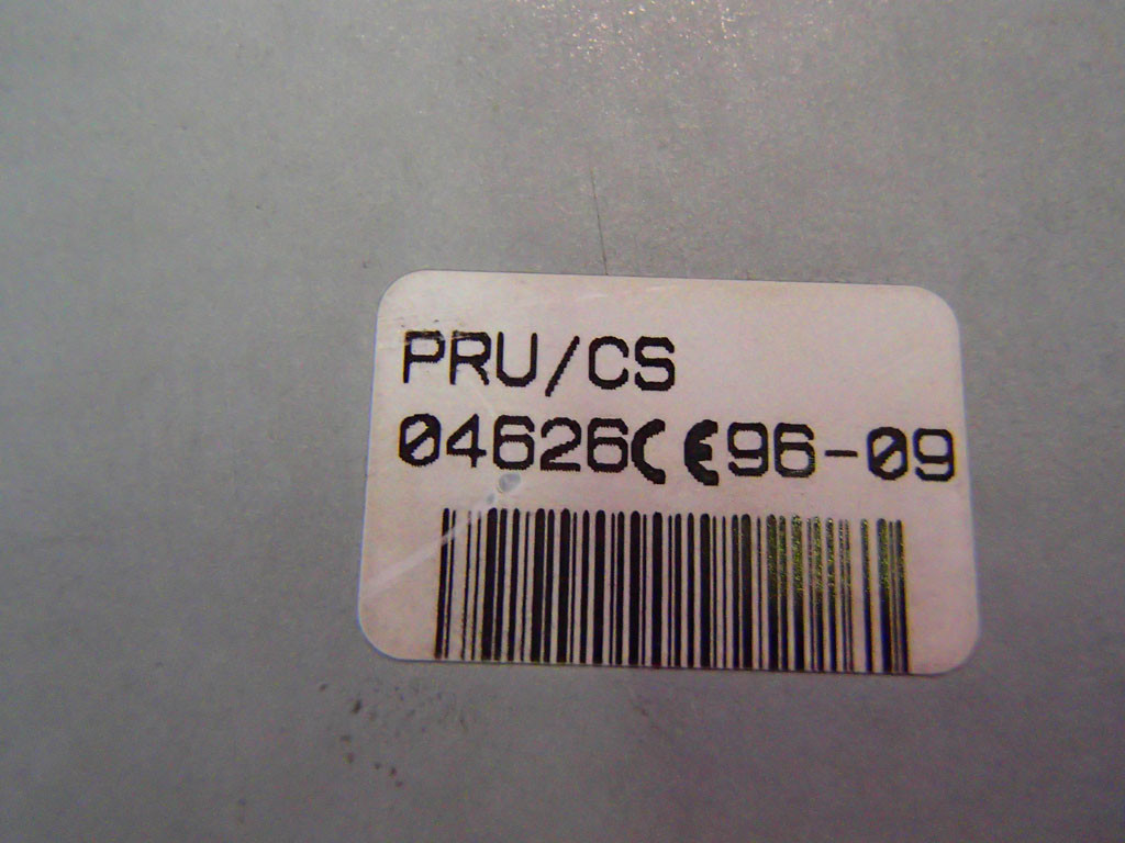 STAEFA CONTROL SYSTEM PRU/CS