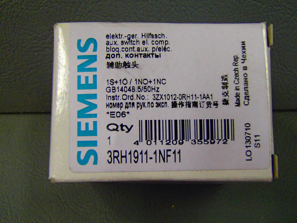 SIEMENS 3RH1911-1NF11