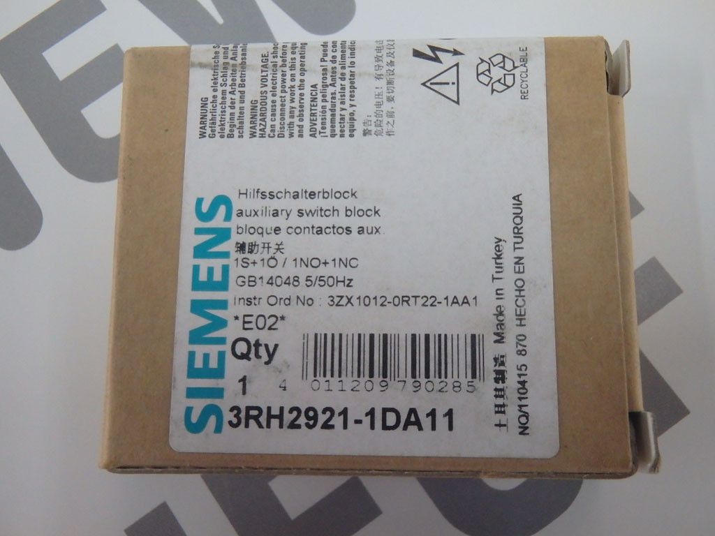 SIEMENS 3RH2921-1DA11