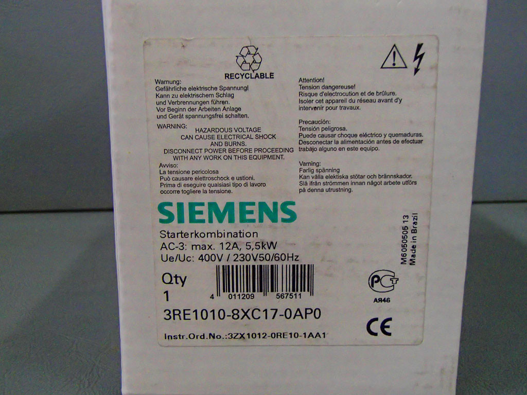 SIEMENS 3RE1010-8XC17-0AP0
