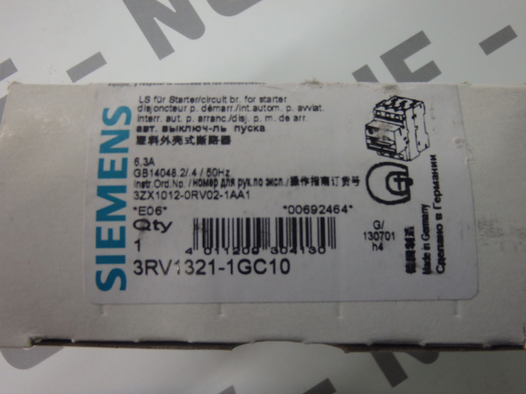SIEMENS 3RV1321-1GC10