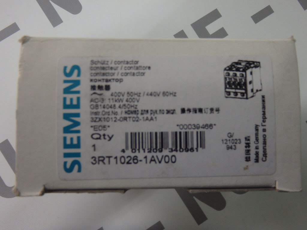 SIEMENS 3RT1026-1AV00