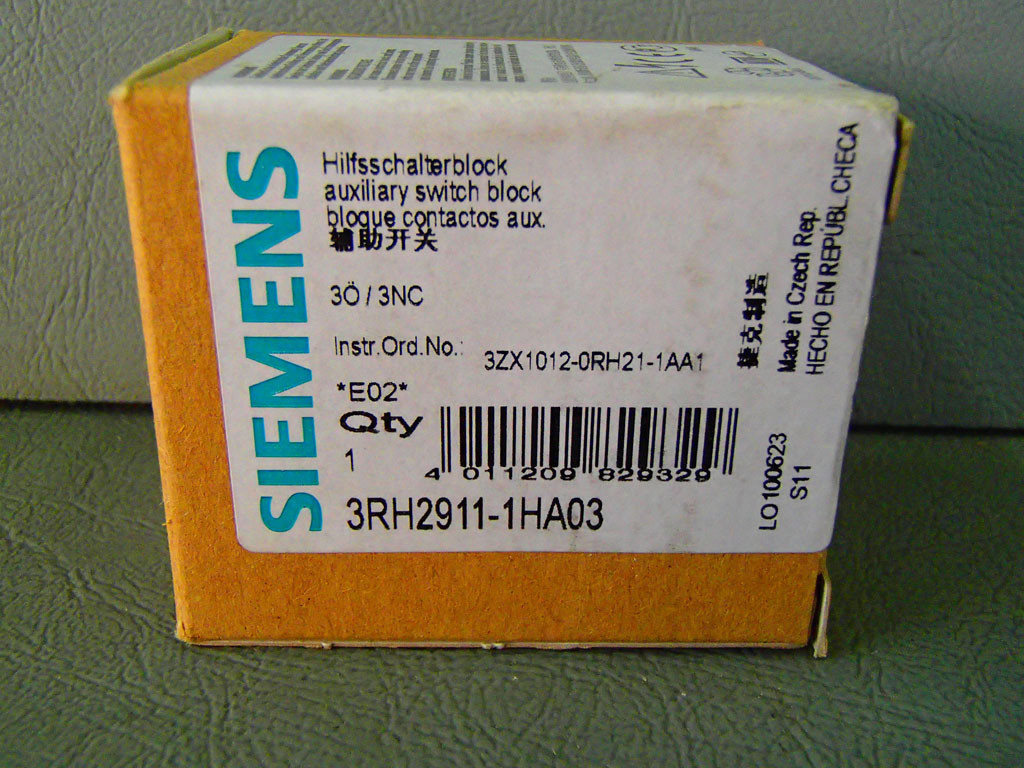 SIEMENS 3RH2911-1HA03
