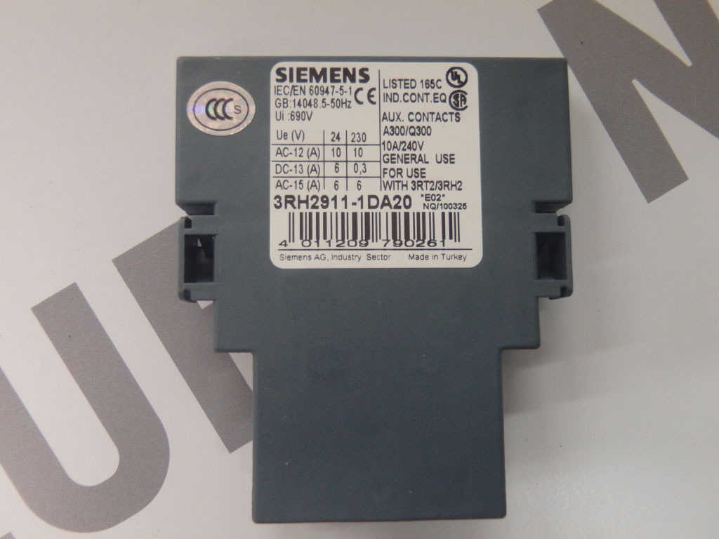 SIEMENS 3RH2911-1DA20