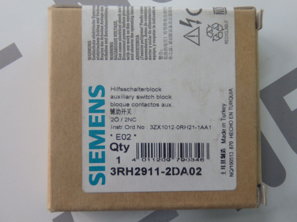 SIEMENS 3RH2911-2DA02
