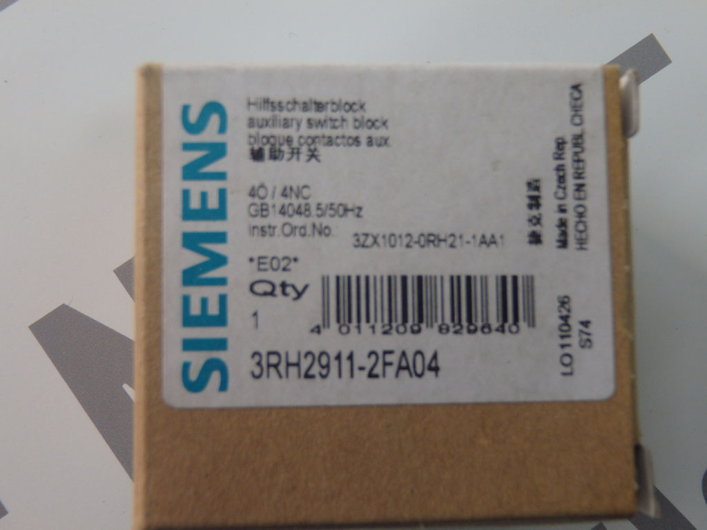 SIEMENS 3RH2911-2FA04