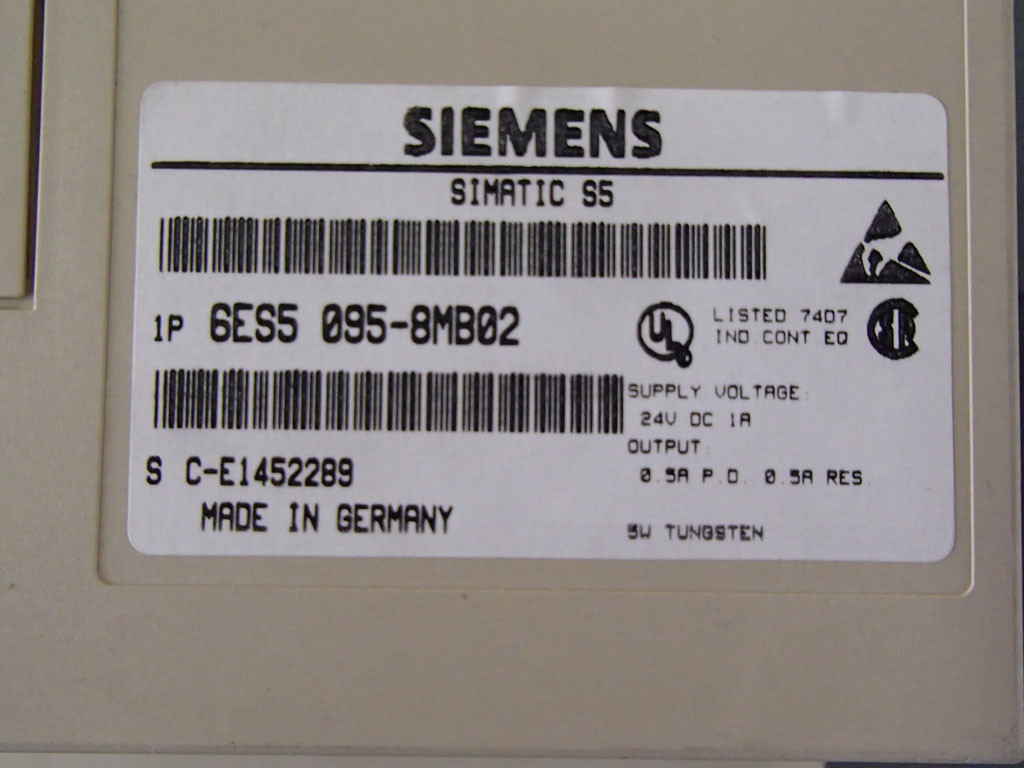 SIEMENS 6ES5095-8MB02