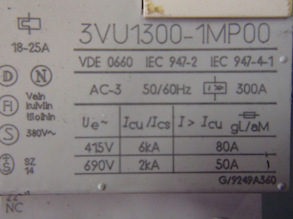 SIEMENS 3VU1300-1MP00