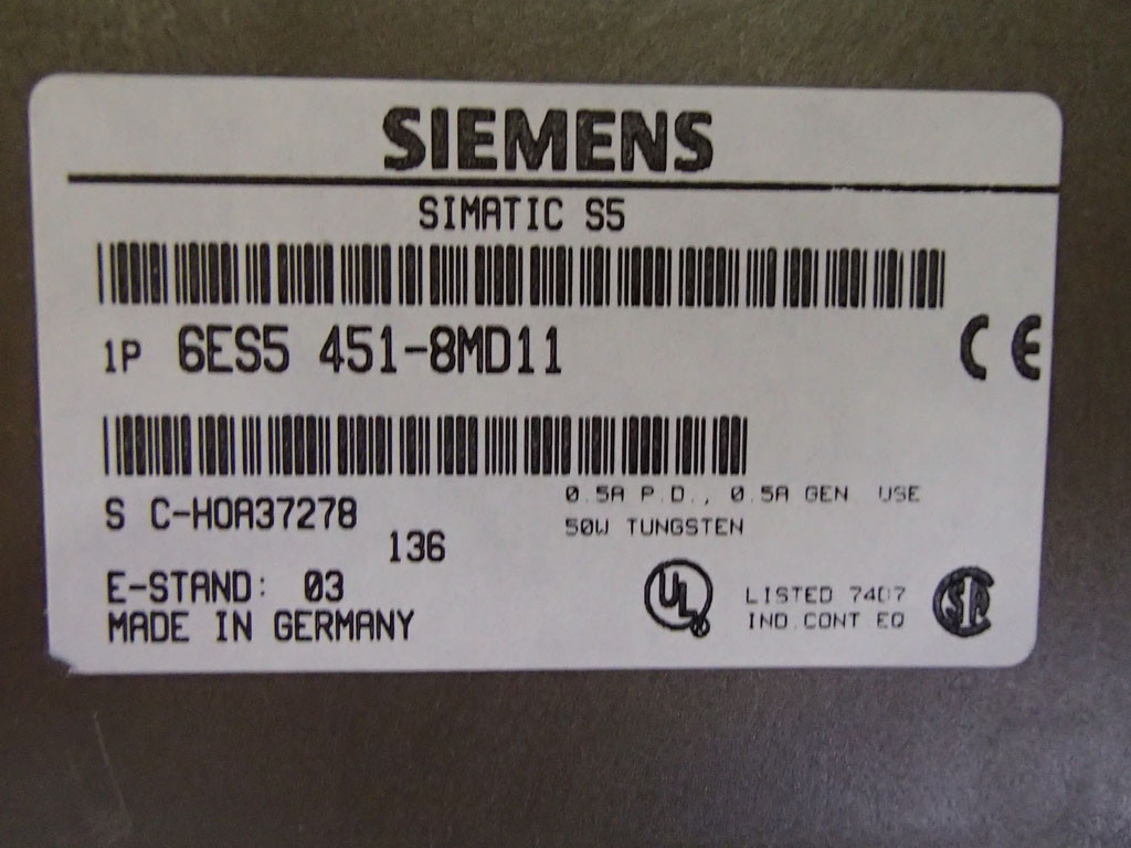 SIEMENS 6ES5451-8MD11