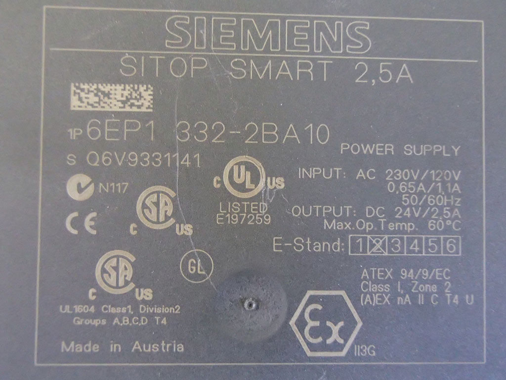 SIEMENS 6EP1332-2BA10