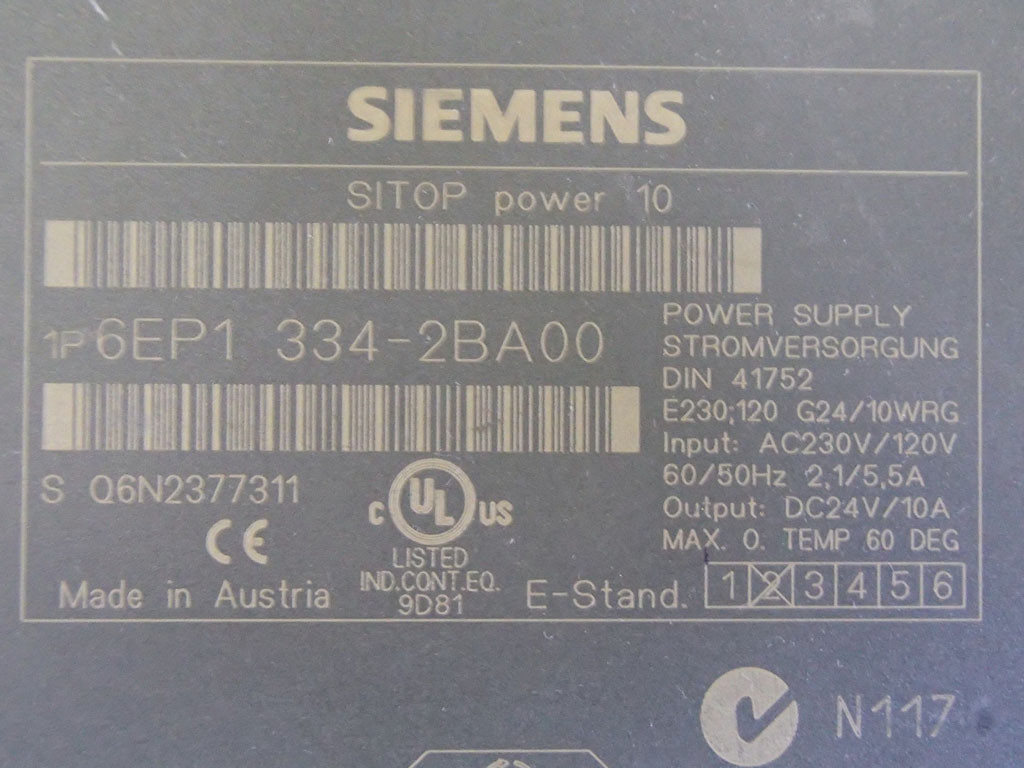 SIEMENS 6EP1334-2BA00