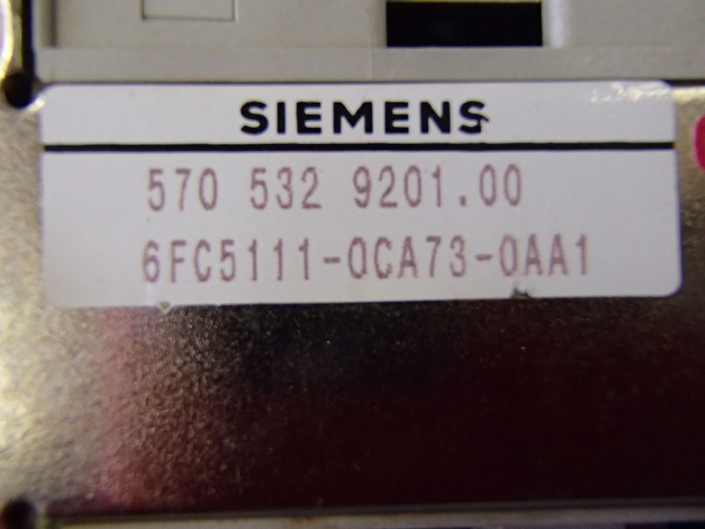 SIEMENS 6FC5111-0CA73-0AA1