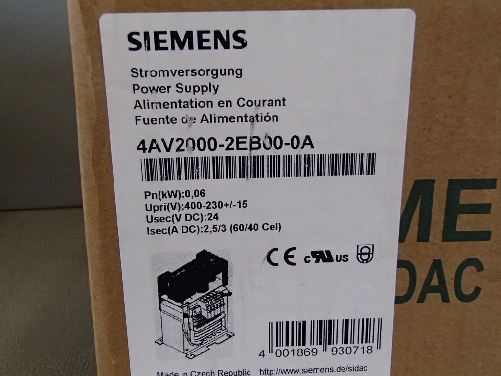 SIEMENS 4AV2000-2EB00-0A