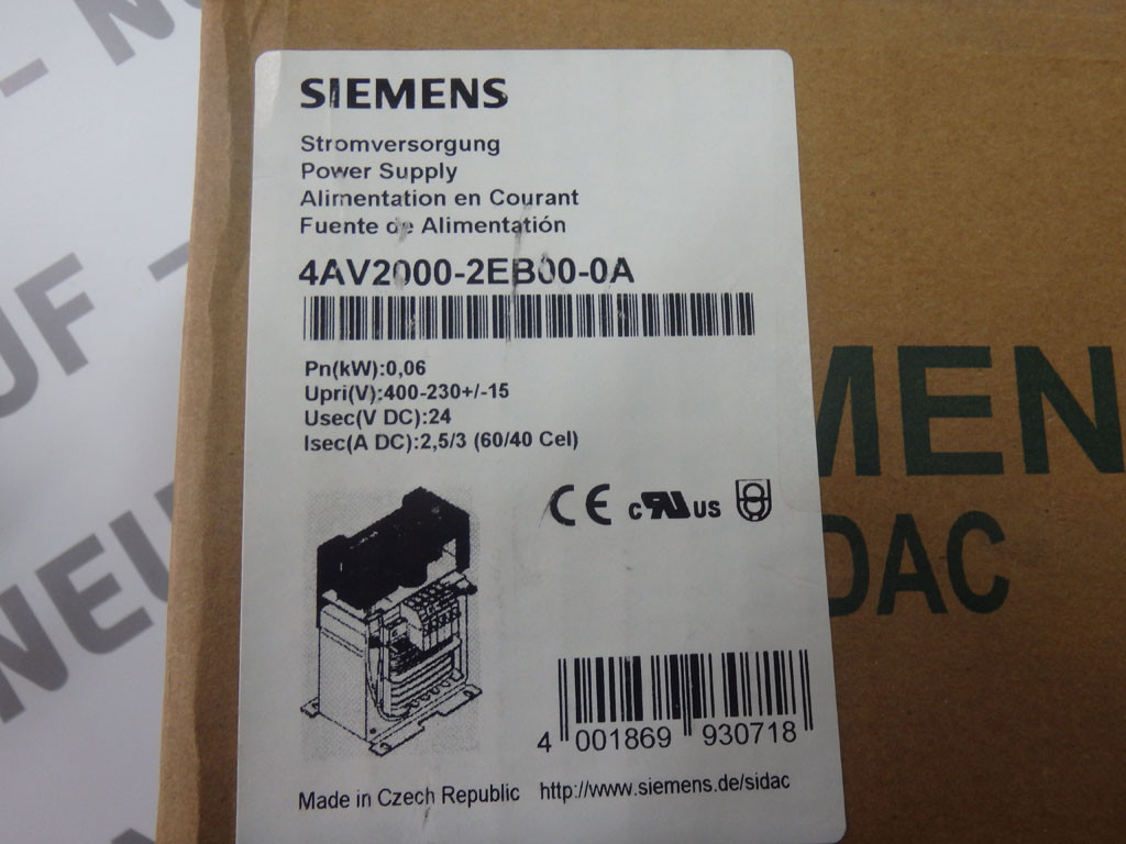 SIEMENS 4AV2000-2EB00-0A