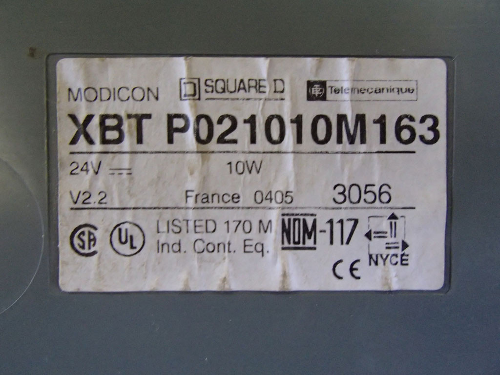 TÉLÉMÉCANIQUE  XBT-P021010M163