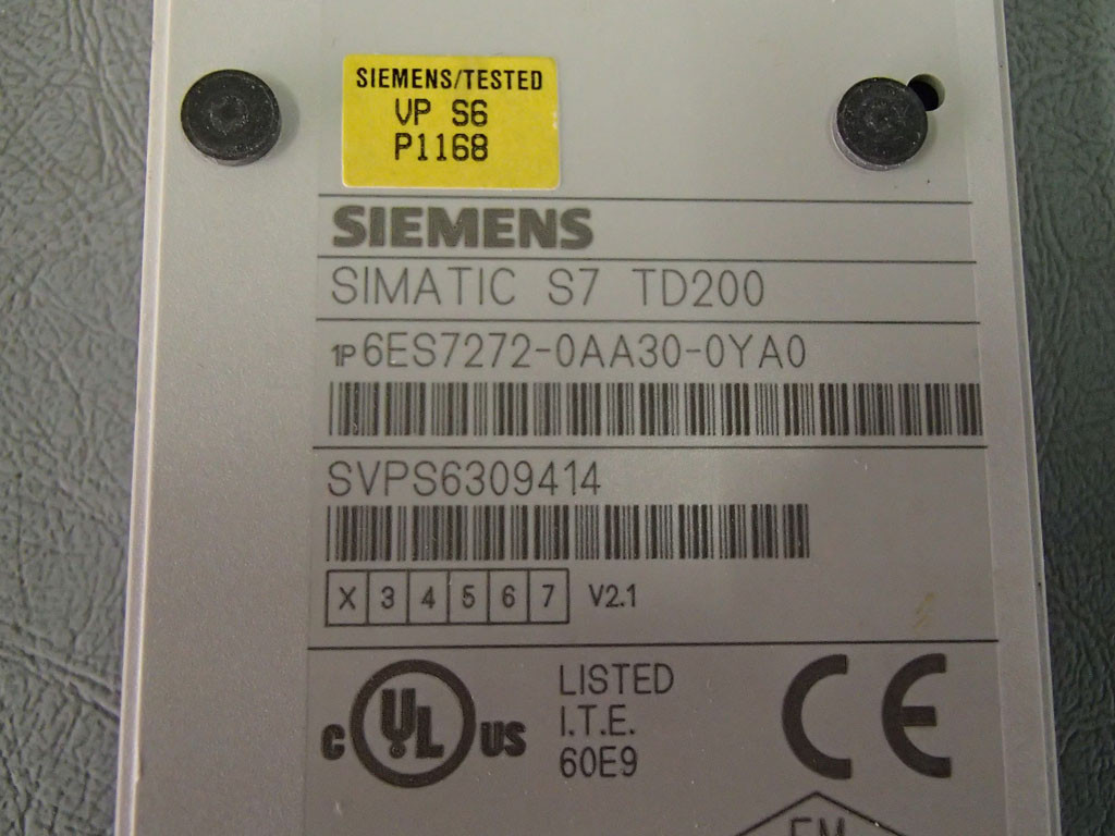 SIEMENS 6ES7272-0AA30-0YA0
