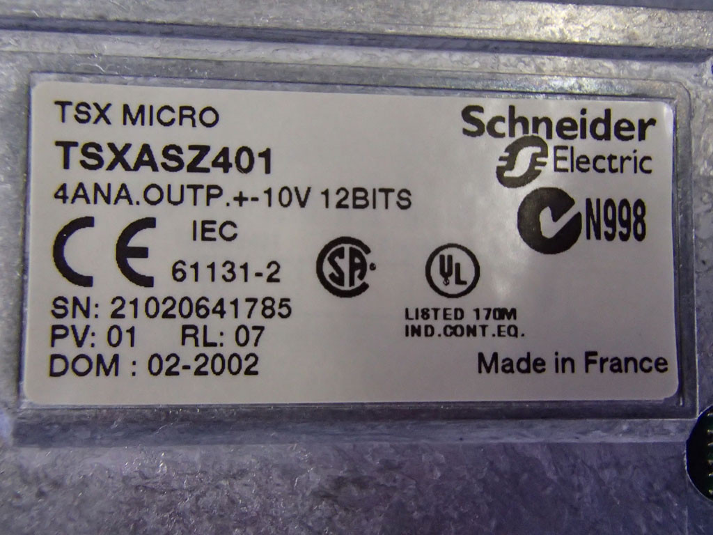 TÉLÉMÉCANIQUE  TSXASZ401