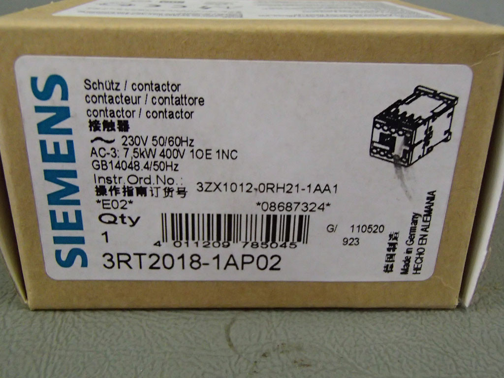 SIEMENS 3RT2018-1AB02