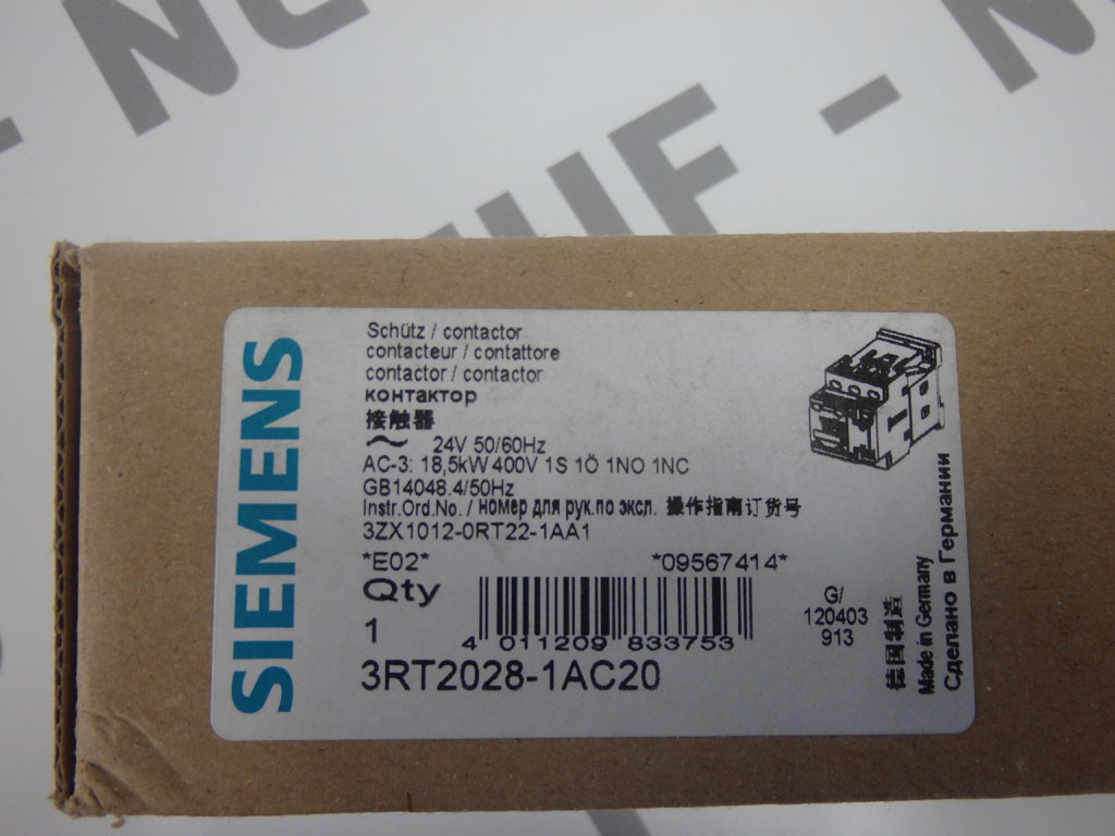 SIEMENS 3RT2028-1AC20