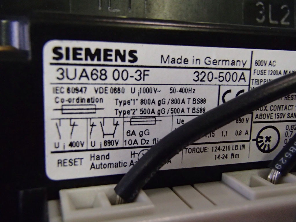 SIEMENS 3UA6800-3F