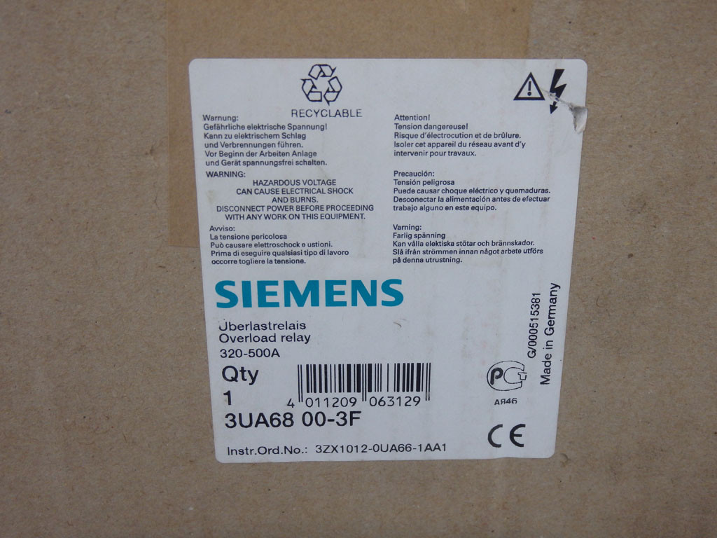 SIEMENS 3UA6800-3F