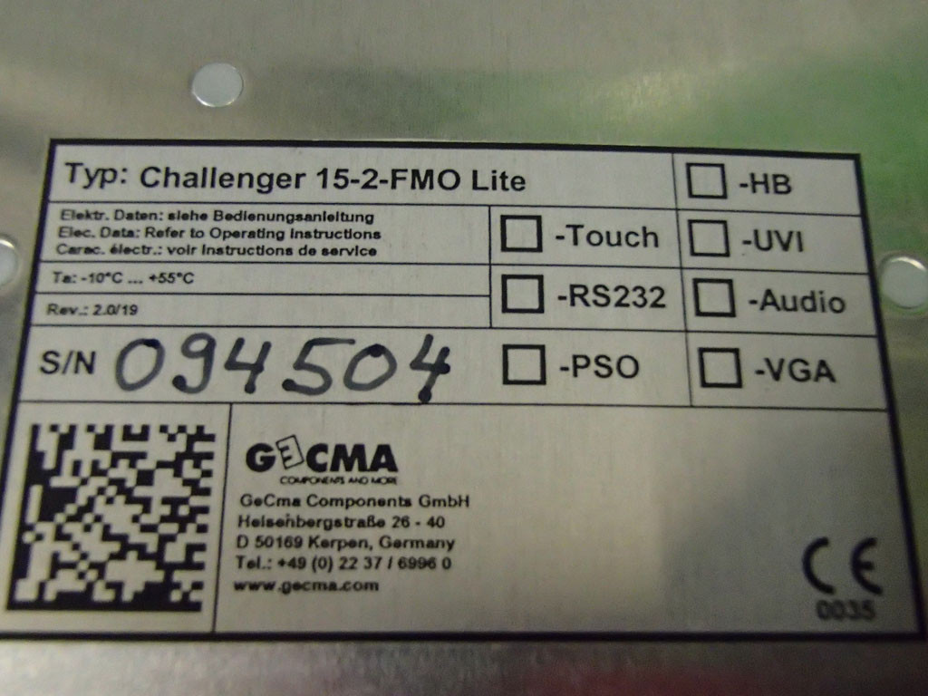 GECMA CHALLENGER15-2-FMOLITE