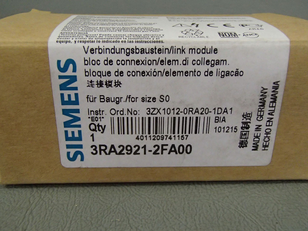 SIEMENS 3RA2921-2FA00