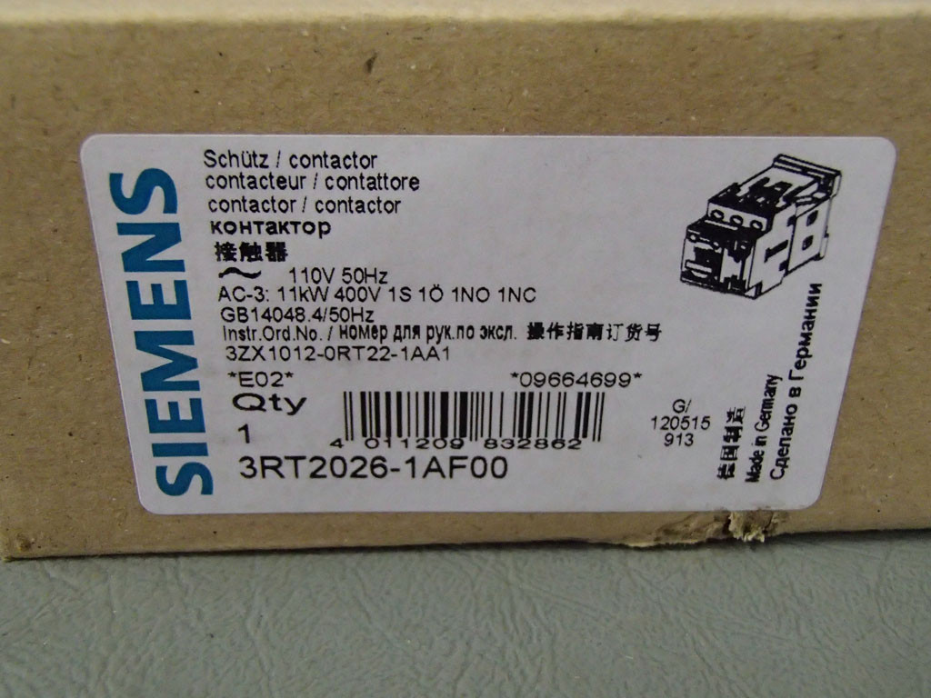 SIEMENS 3RT2026-1AF00