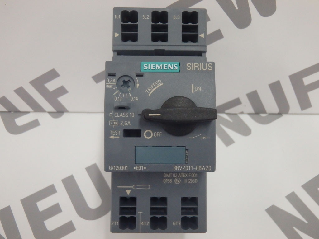SIEMENS 3RV2011-0BA20