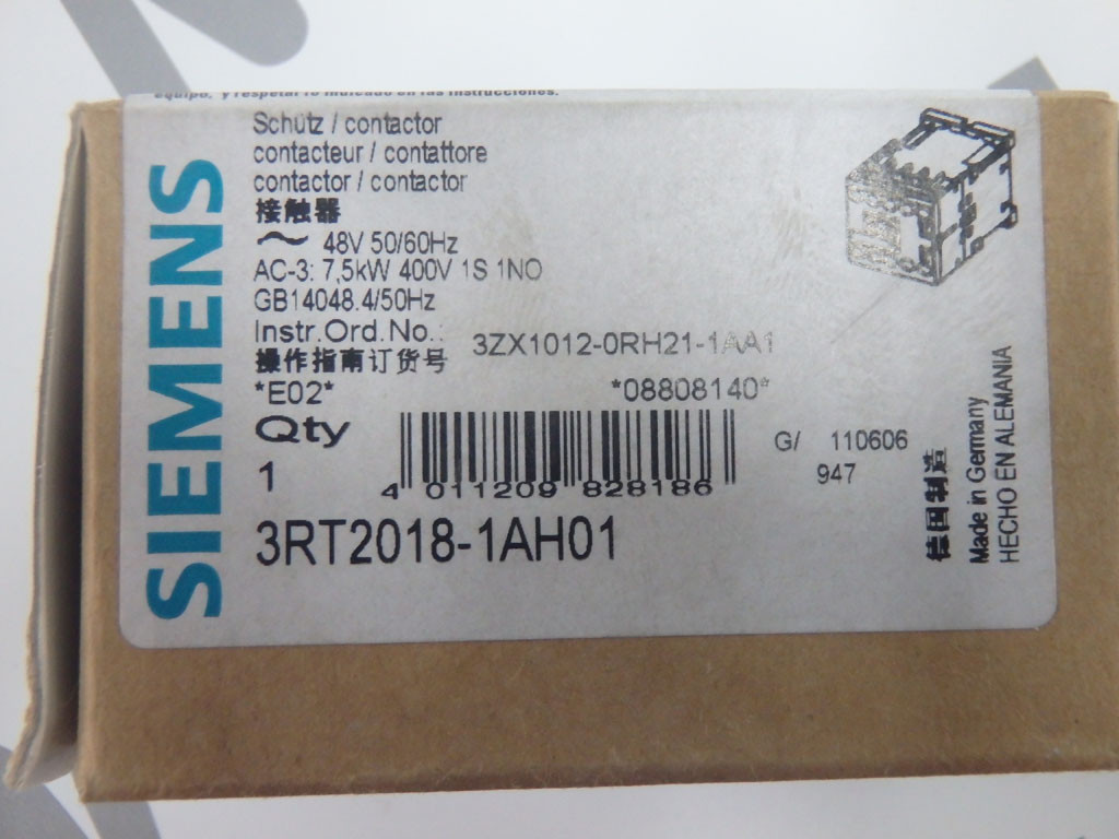 SIEMENS 3RT2018-1AH01