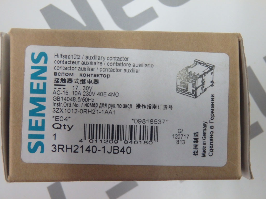 SIEMENS 3RH2140-1JB40
