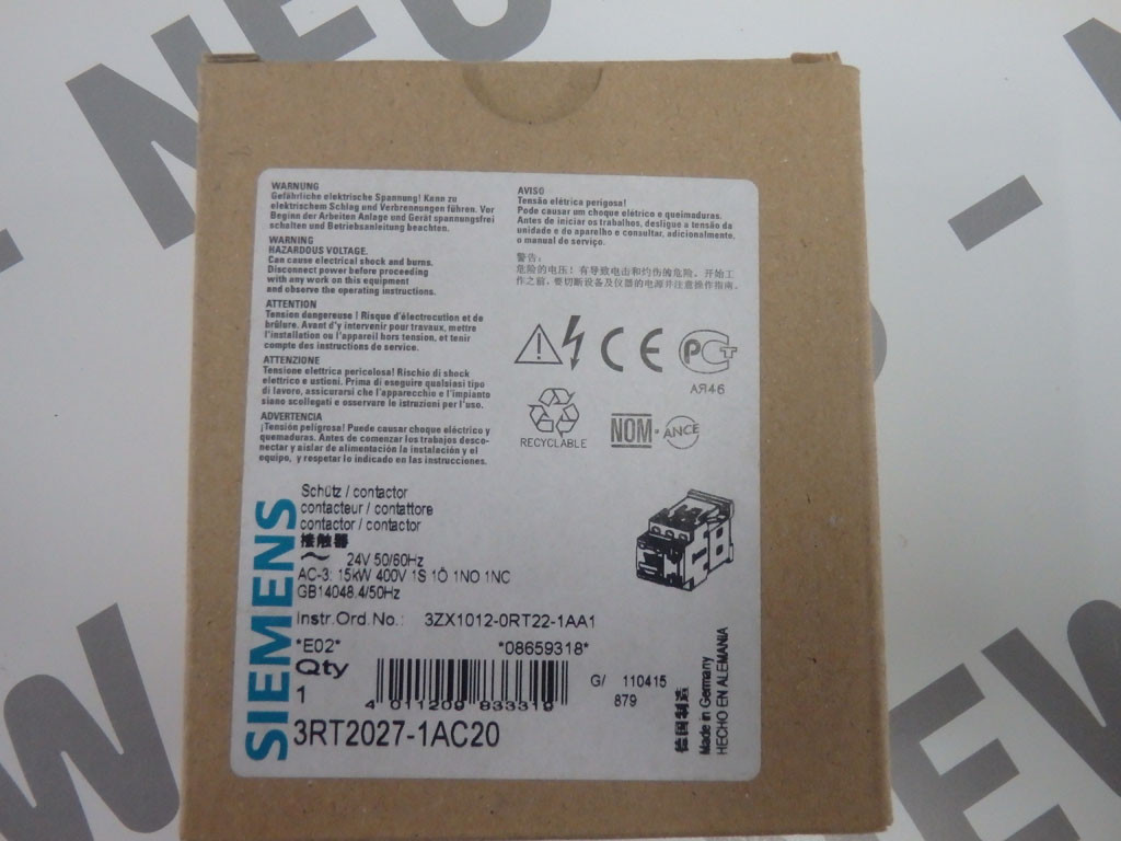 SIEMENS 3RT2027-1AC20