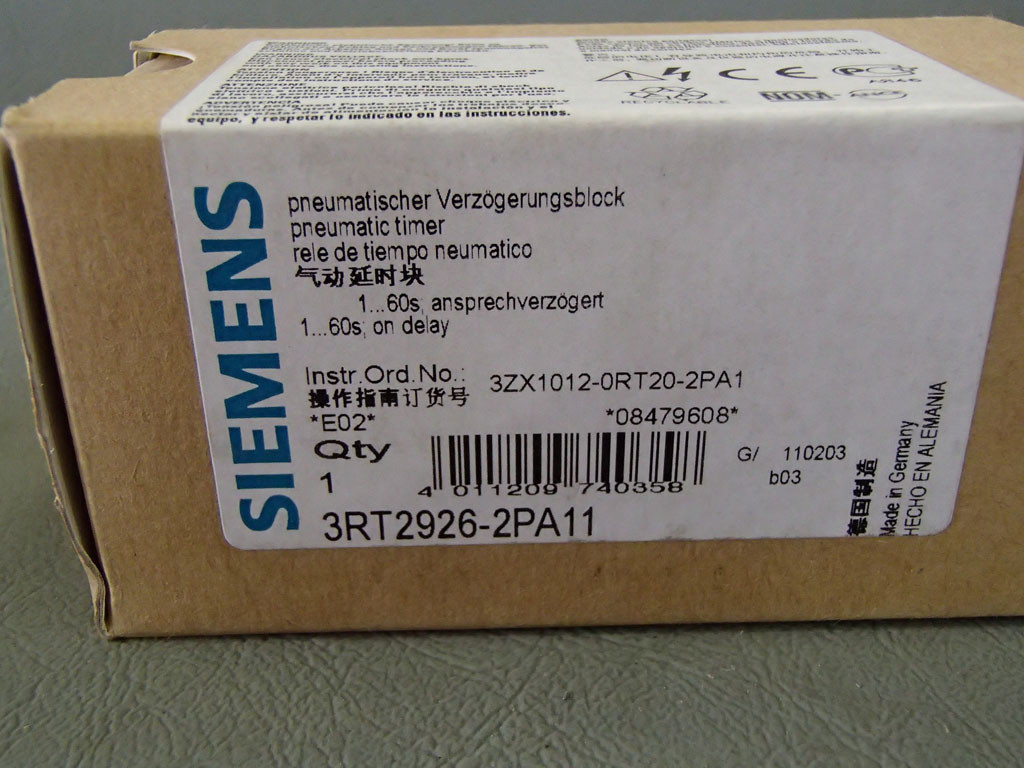 SIEMENS 3RT2926-2PA11