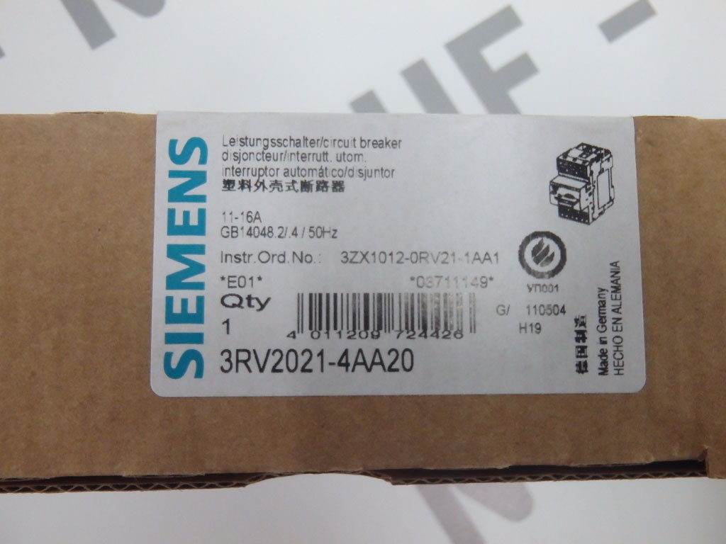 SIEMENS 3RV2021-4AA20