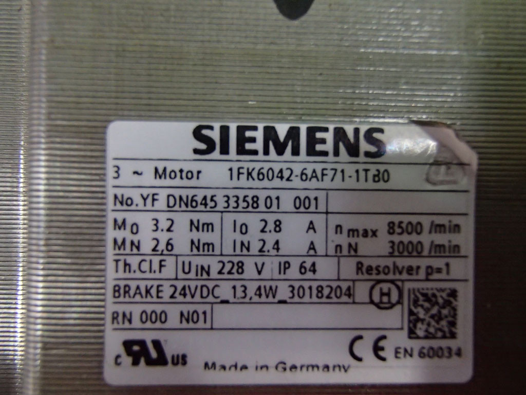 SIEMENS 1FK6042-6AF71-1TB0
