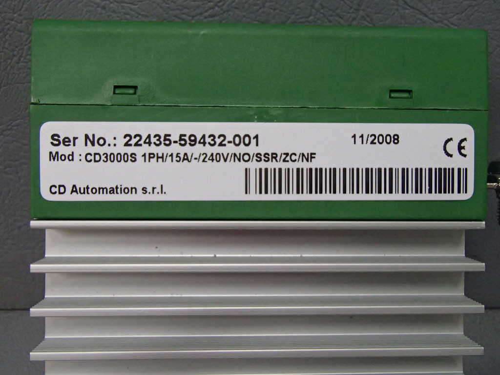 CD AUTOMATION CD3000S1PH/15A/-/240V/NO