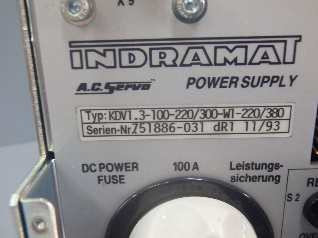 INDRAMAT KDV1.3-100-220/300-W1-220/380