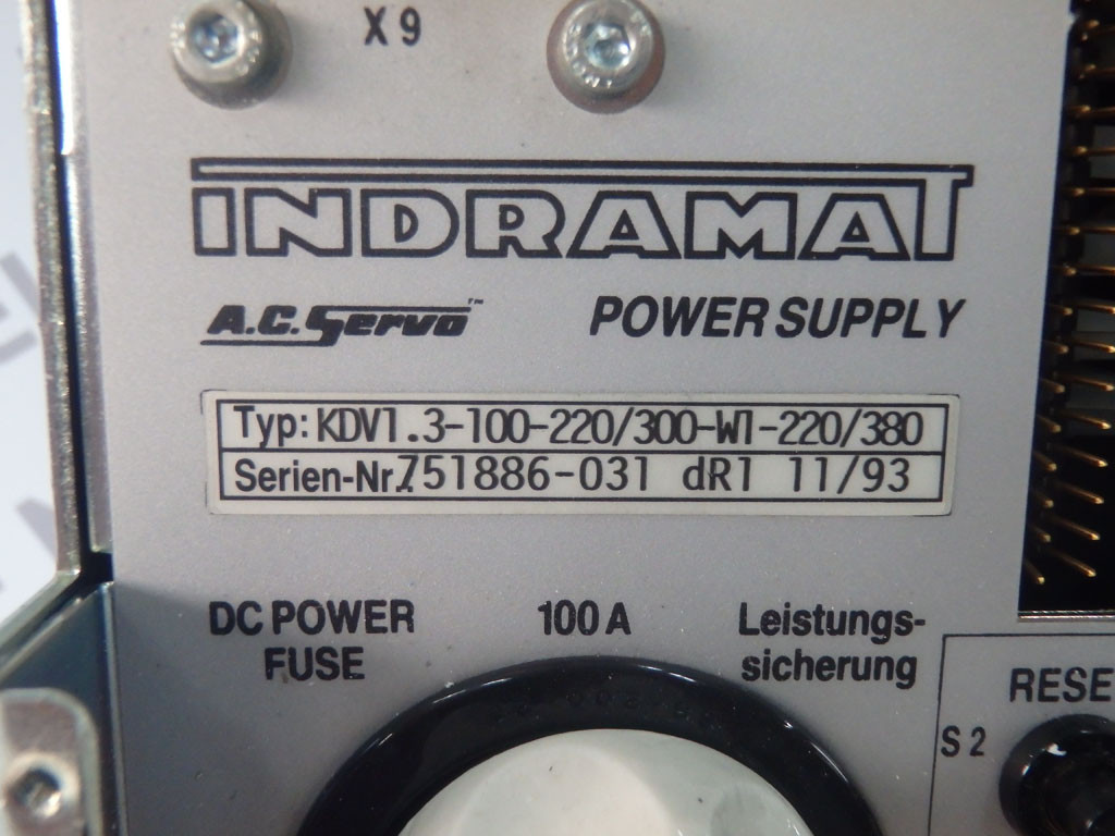 INDRAMAT KDV1.3-100-220/300-W1-220/380