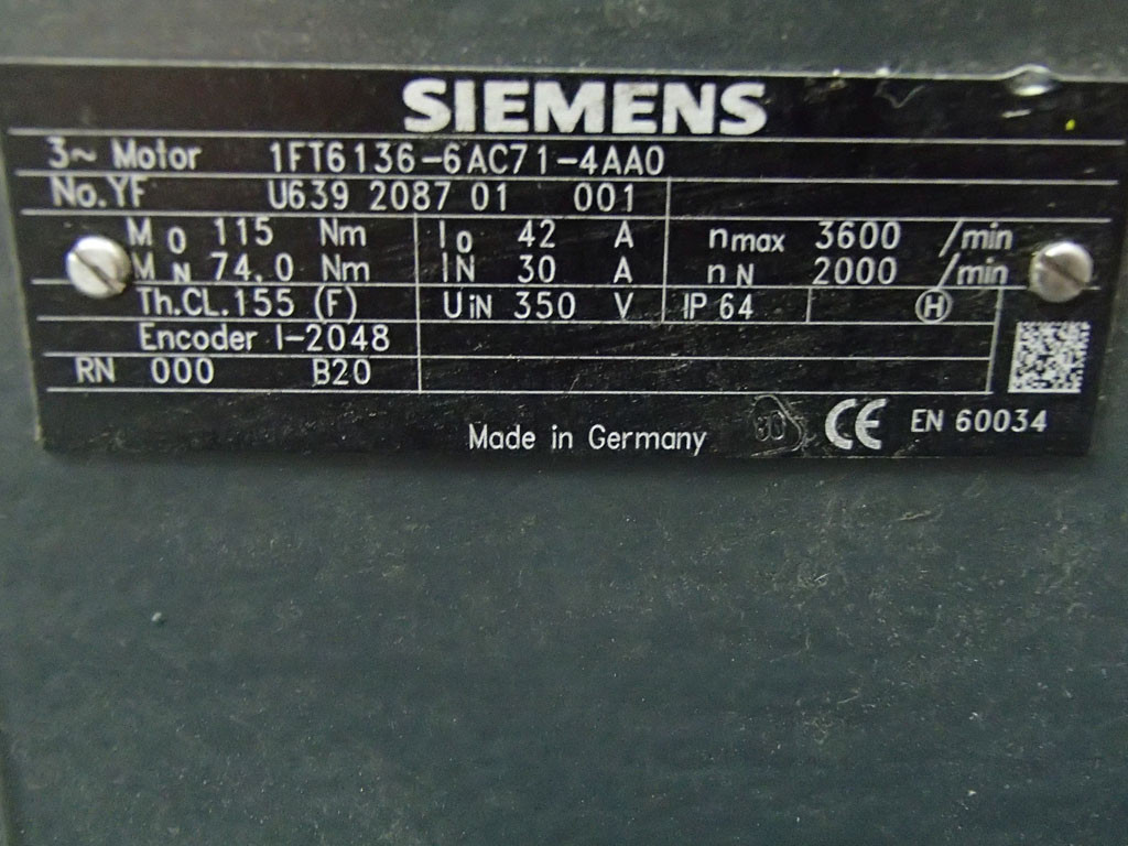 SIEMENS 1FT6136-6AC71-4AA0