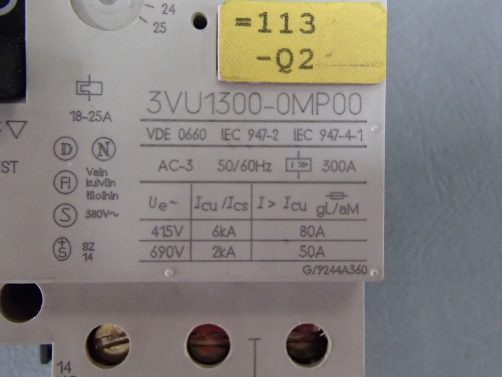 SIEMENS 3VU1300-0MP00