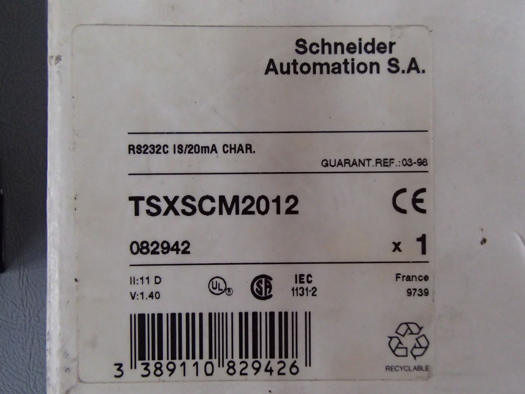 TÉLÉMÉCANIQUE  TSXSCM2012