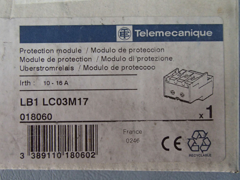 TÉLÉMÉCANIQUE  LB1LC03M17