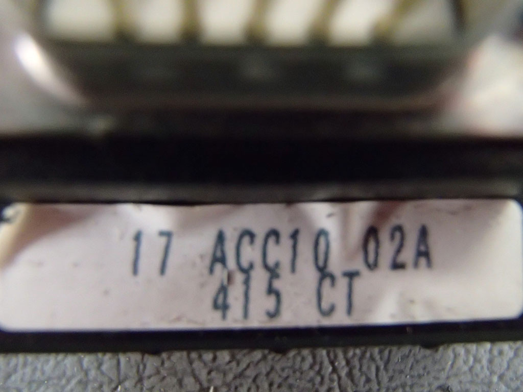 TÉLÉMÉCANIQUE  17-ACC1002A415CT