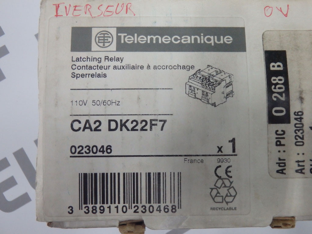 TÉLÉMÉCANIQUE  CA2DK22F7