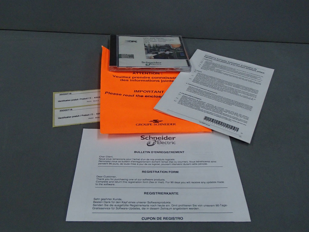 SCHNEIDER  OPCFACTORYSERVERV2.2